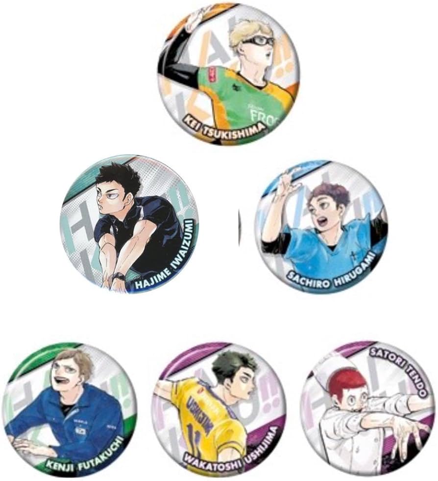 Amazon.co.jp: ハイキュー コレクション缶バッジ 10周年 : おもちゃ