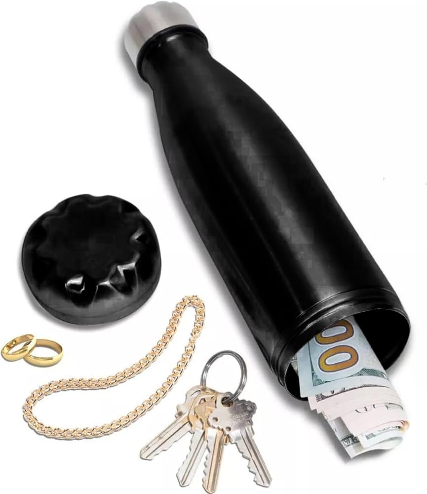 Amazon.co.jp: THE BIG SHEEP 偽装ウォーターボトル 隠し金庫 現金用の