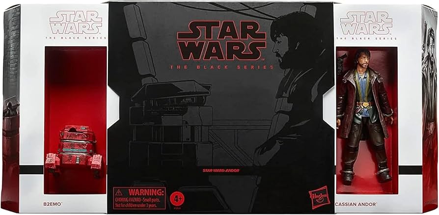 Amazon.co.jp: Star Wars The Black Series Cassian Andor & B2EMO 6