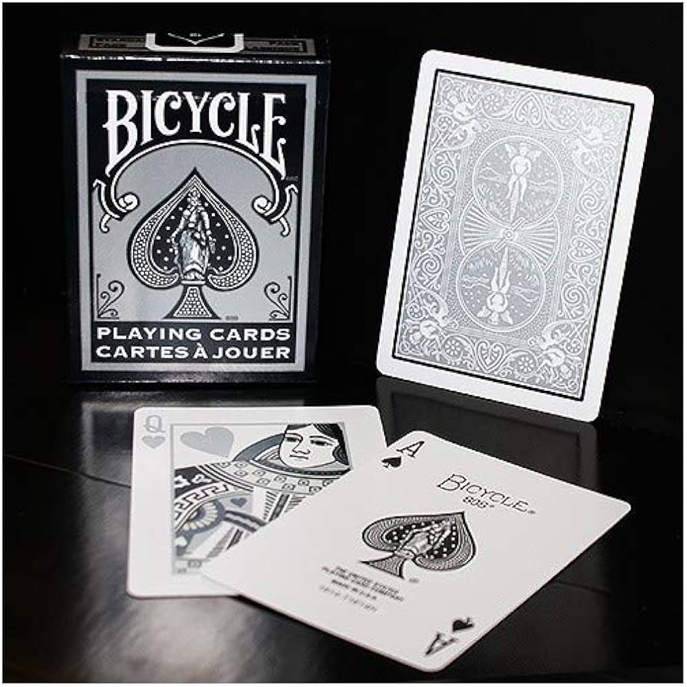 Amazon.co.jp: Bicycle Silver Rider Back トランプ : おもちゃ