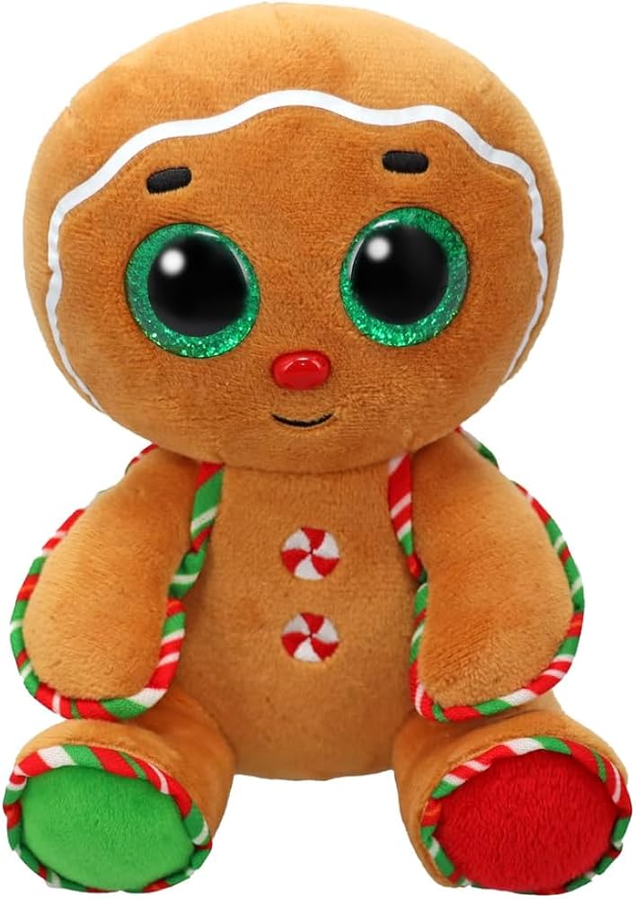Amazon.com: Ty Beanie Boo Snaps The Gingerbread Man for Christmas