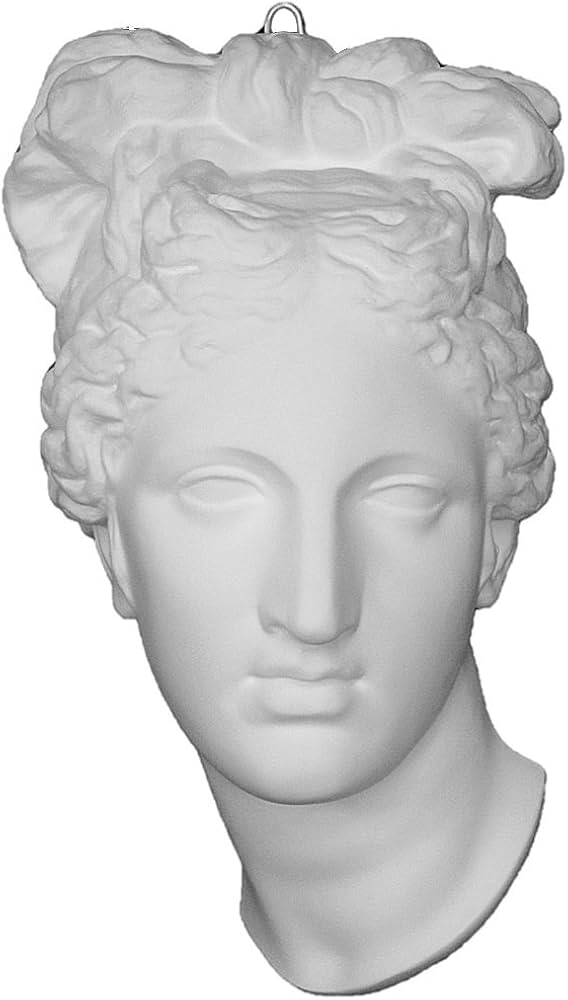 Amazon.co.jp: 石膏像 M－446 カピトリーノのヴィーナス半面 H