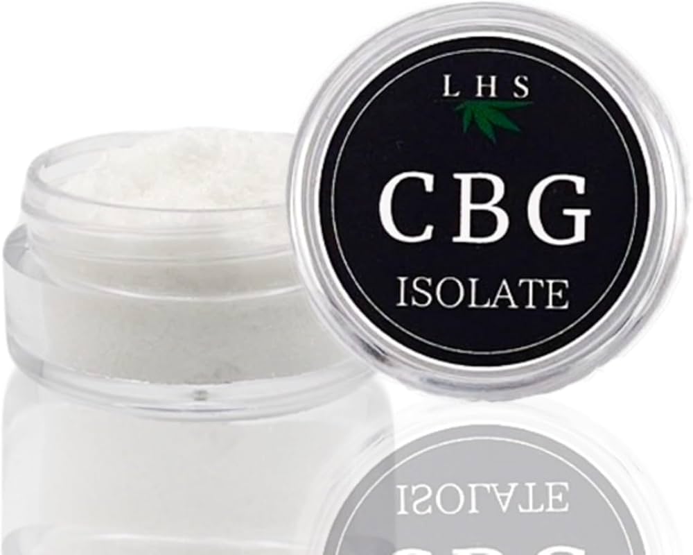 Amazon | CBG アイソレート クリスタル パウダー 高純度99.6％ 1g LHS