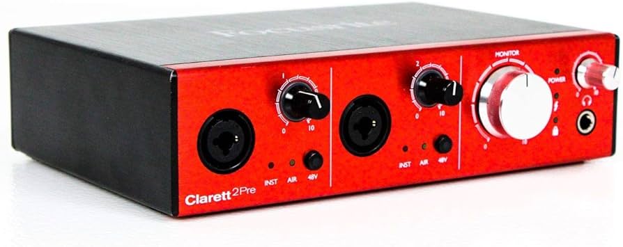Amazon.com: Focusrite AMS-CLARETT-2PRE Clarett 2Pre : Musical