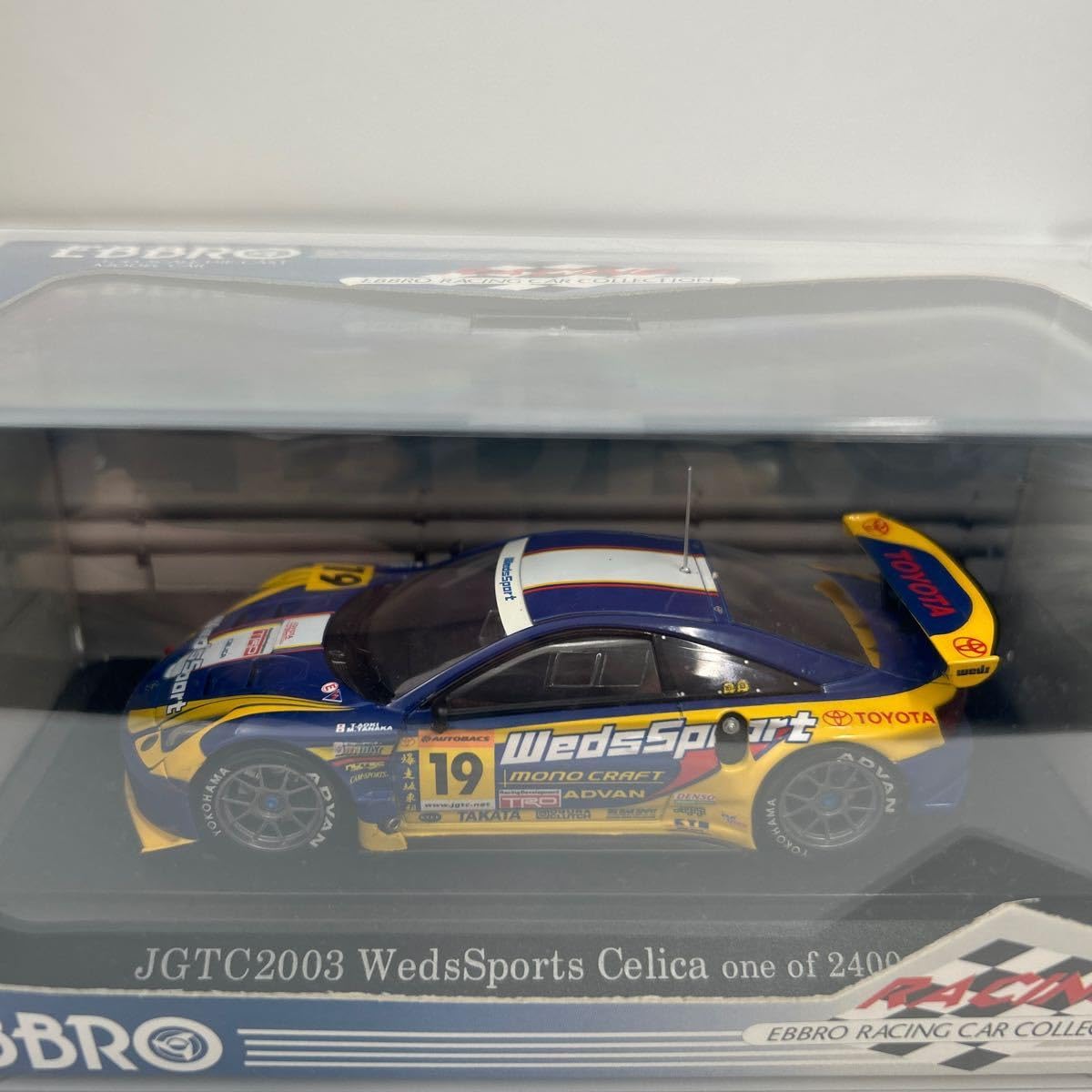 Amazon | EBBRO 1/43 Weds Sports ミニカー CELICA JGTC 2003 エブロ