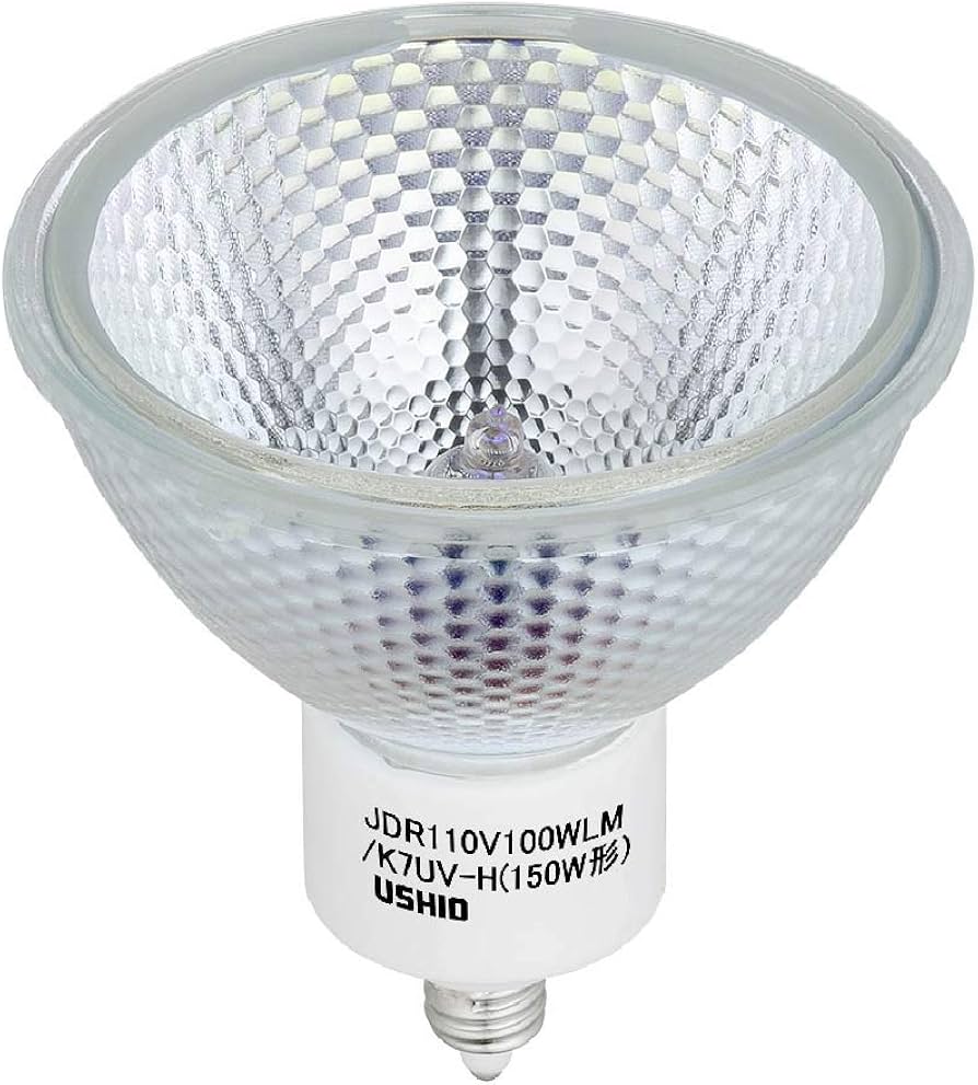 Amazon | USHIO ダイクロハロゲン（110V） JDRφ70 100W 中角 E11口金