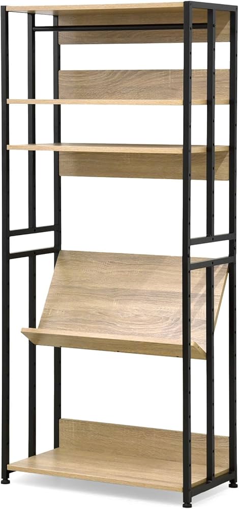 Amazon｜ワイエムワールド ラック 可動棚 5段 幅70 奥行35 高さ156