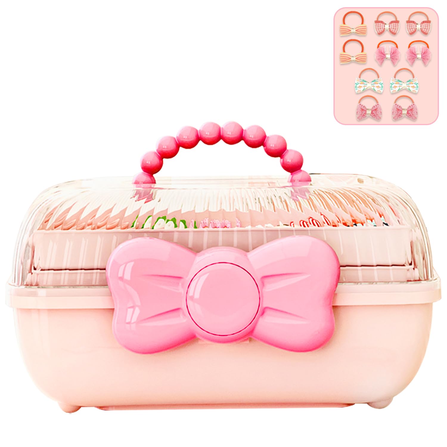 Amazon｜アクセサリー ケース 3段 ジュエリー ボックス 女の子 可愛い