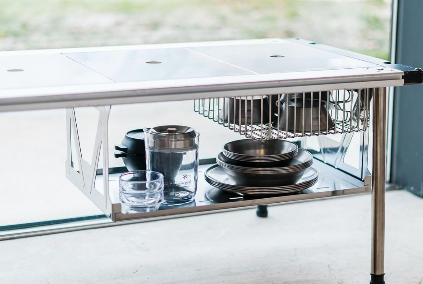 Amazon.co.jp: スノーピーク(snow peak) 棚板 IGTハンギングラック 浅