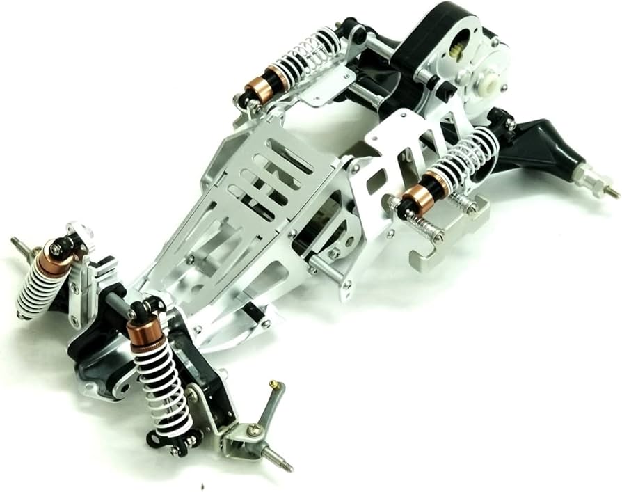 Amazon | kingfly カスタムアルミシャーシキット タミヤカエル