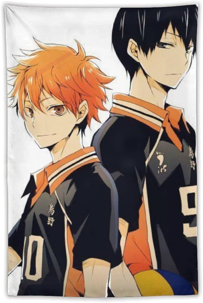 Amazon.co.jp: タペストリー 日向翔陽 影山飛雄 ハイキュー ポスター