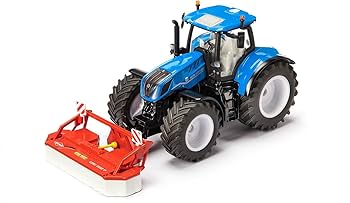 Amazon.com: Siku 3291, New Holland T7.315 HD, Toy Tractor, 1:32