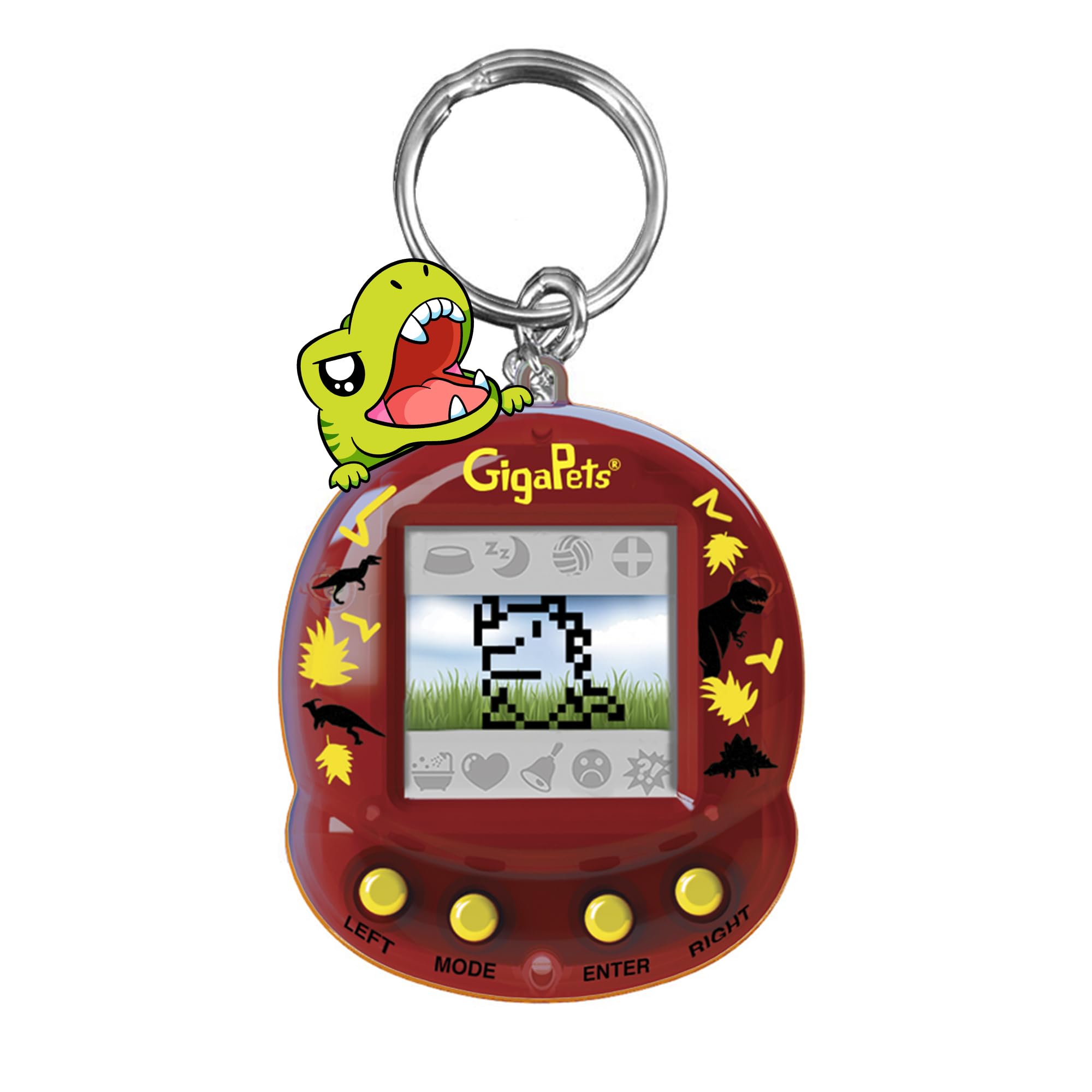 Amazon.com: Giga Pet 2-in-1 T-Rex Dinosaur Virtual Pet for Kids
