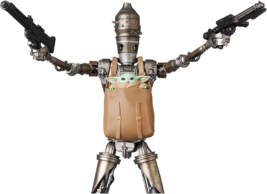 Amazon.com: MAFEX No.158 The Mandalorian IG-11 Total Height Approx