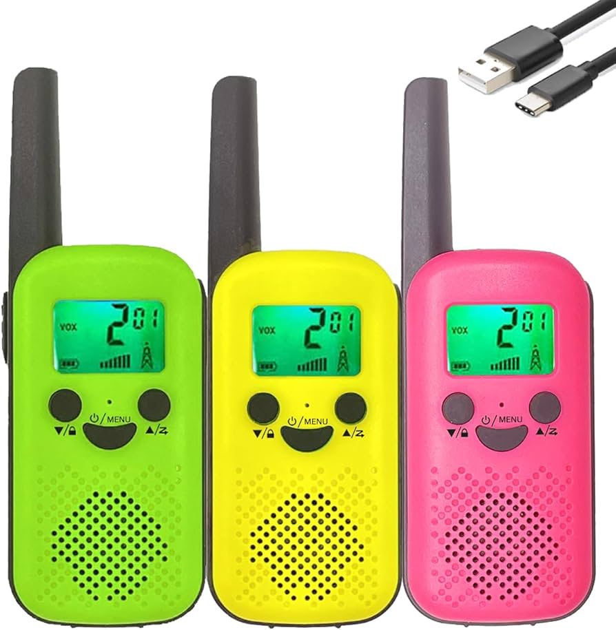 Amazon | wesTayin トランシーバー 3台セット 無線機 VOXハンズフリー