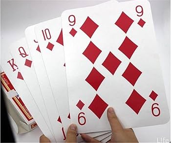 Amazon.co.jp: MITAO 巨大 トランプ 特大 A4 9倍 サイズ トランプ