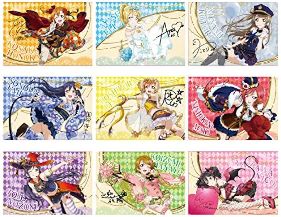 Amazon.co.jp: ラブライブ μ's ミューズ Aqours アクア オールスターズ