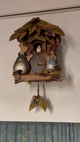 Amazon.co.jp: リズム(RHYTHM) となりのトトロ 掛け時計 からくり時計