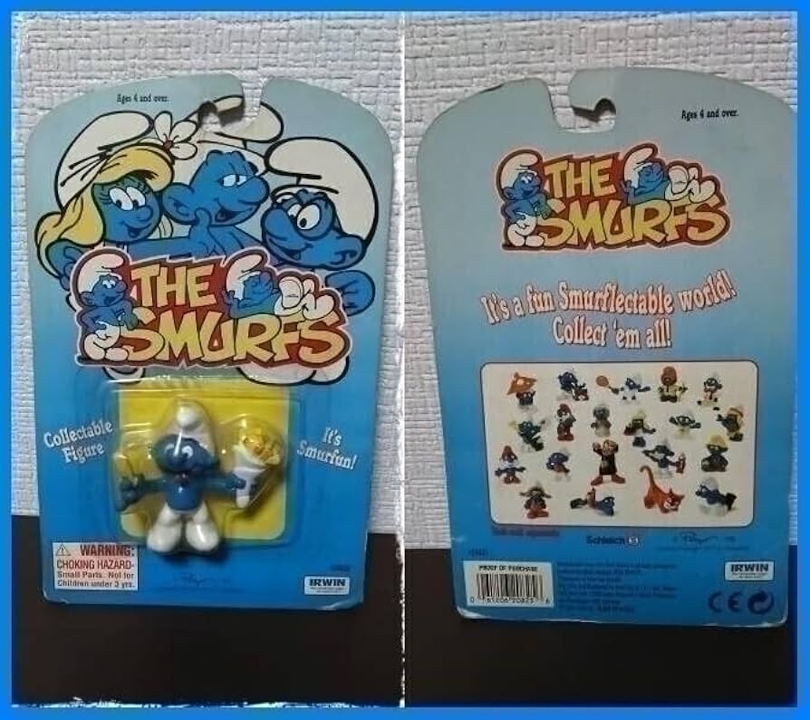 Amazon.co.jp: スマーフ SMURF フィギュア 人形 昭和 レトロ 当時物
