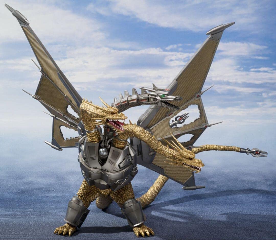 Amazon.co.jp: モンスターアーツ メカキングギドラ 新宿決戦
