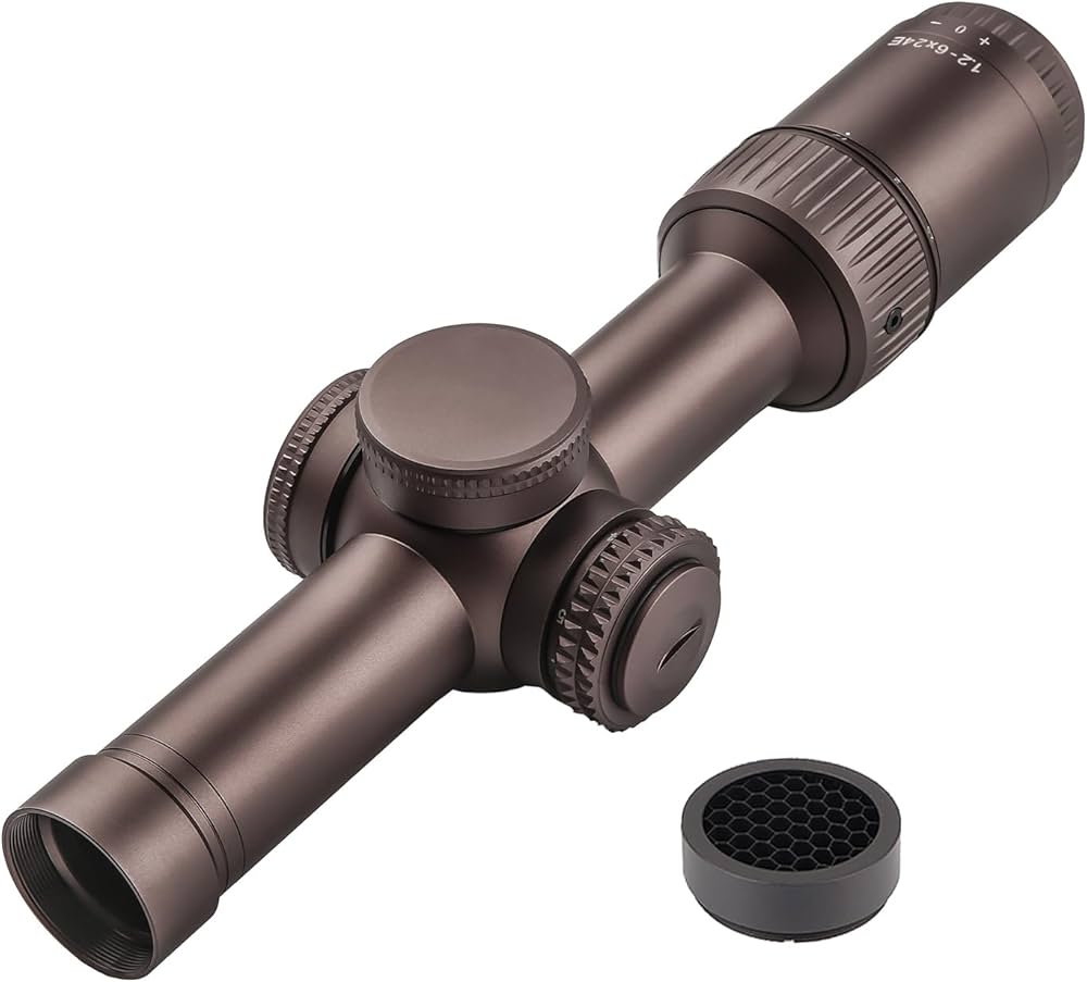 Amazon.co.jp: T-EAGLE製VOタイプ1.2-6x24ライフルスコープ 可変倍率