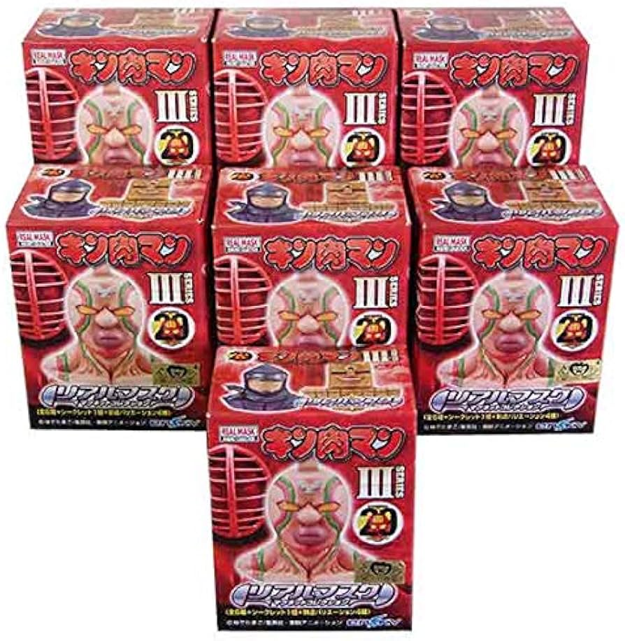Amazon.co.jp: 【7SET】 エンスカイ キン肉マン リアルマスク