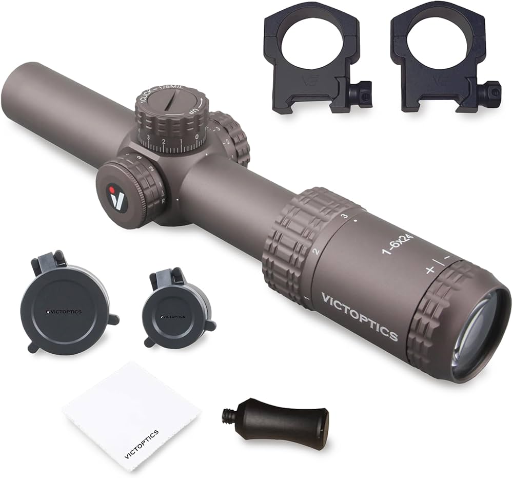 Amazon.co.jp: Vector Optics Victoptics S6 1-6x24 LPVO Rifle Scope