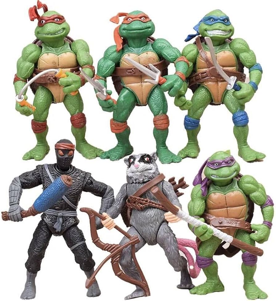 ミュータントタートルズ 6体セット