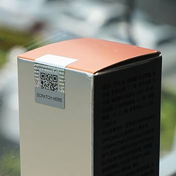 Amazon.co.jp: 偽造防止パッケージ 本物のホログラムラベル シルバー