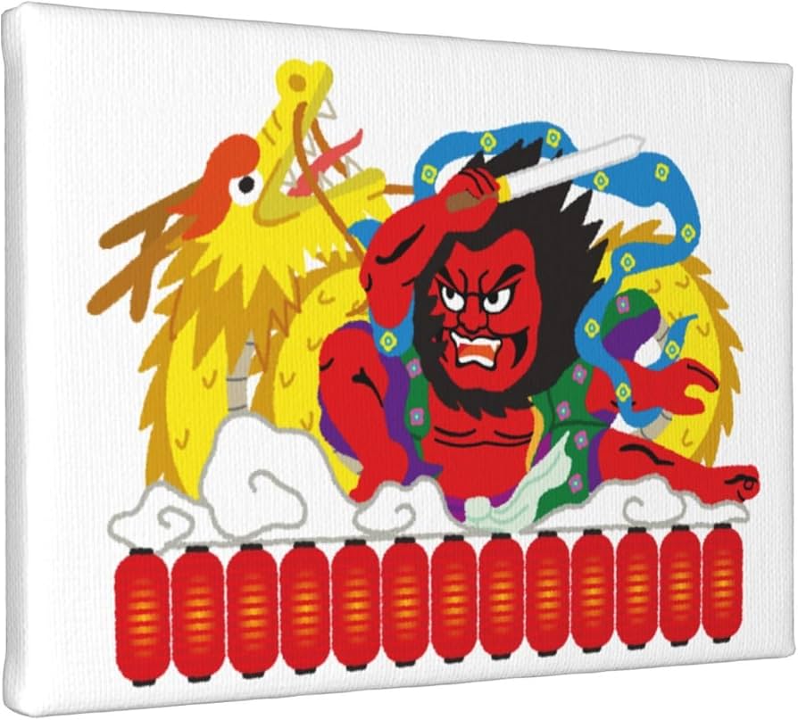 Amazon.co.jp: アートポスター フレーム 装飾画 青森県ねぶた祭り 青森