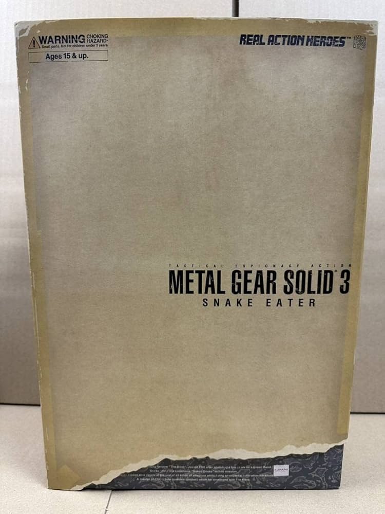 Amazon | REAL ACTION HEROES メタルギアソリッド3 スネークイーター