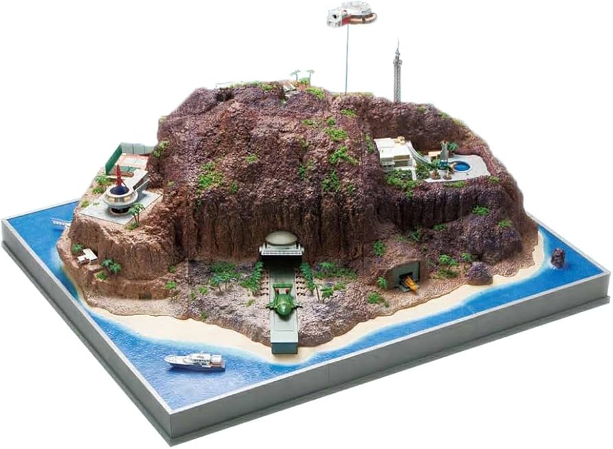 Amazon | デアゴスティーニ サンダーバード秘密基地 約703mm ABS&PVC製