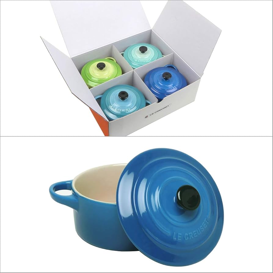 Amazon | [ルクルーゼ] Le Creuset ミニココット 10cm 4個セット