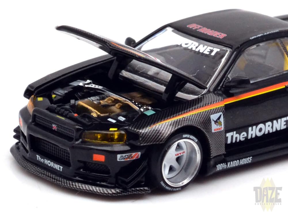Amazon | MINI GT 街道はうす タミヤ・スカイライン GT-R (R34) ・ザ