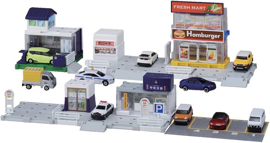 Amazon.co.jp: トミカ トミカタウン ビルドシティ 街をつくろう