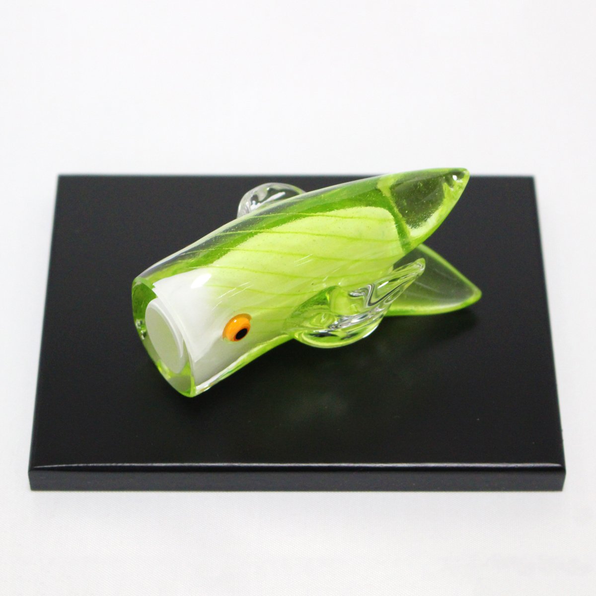 Amazon | ガラスのこいのぼり （小・黄緑） glass calico グラス