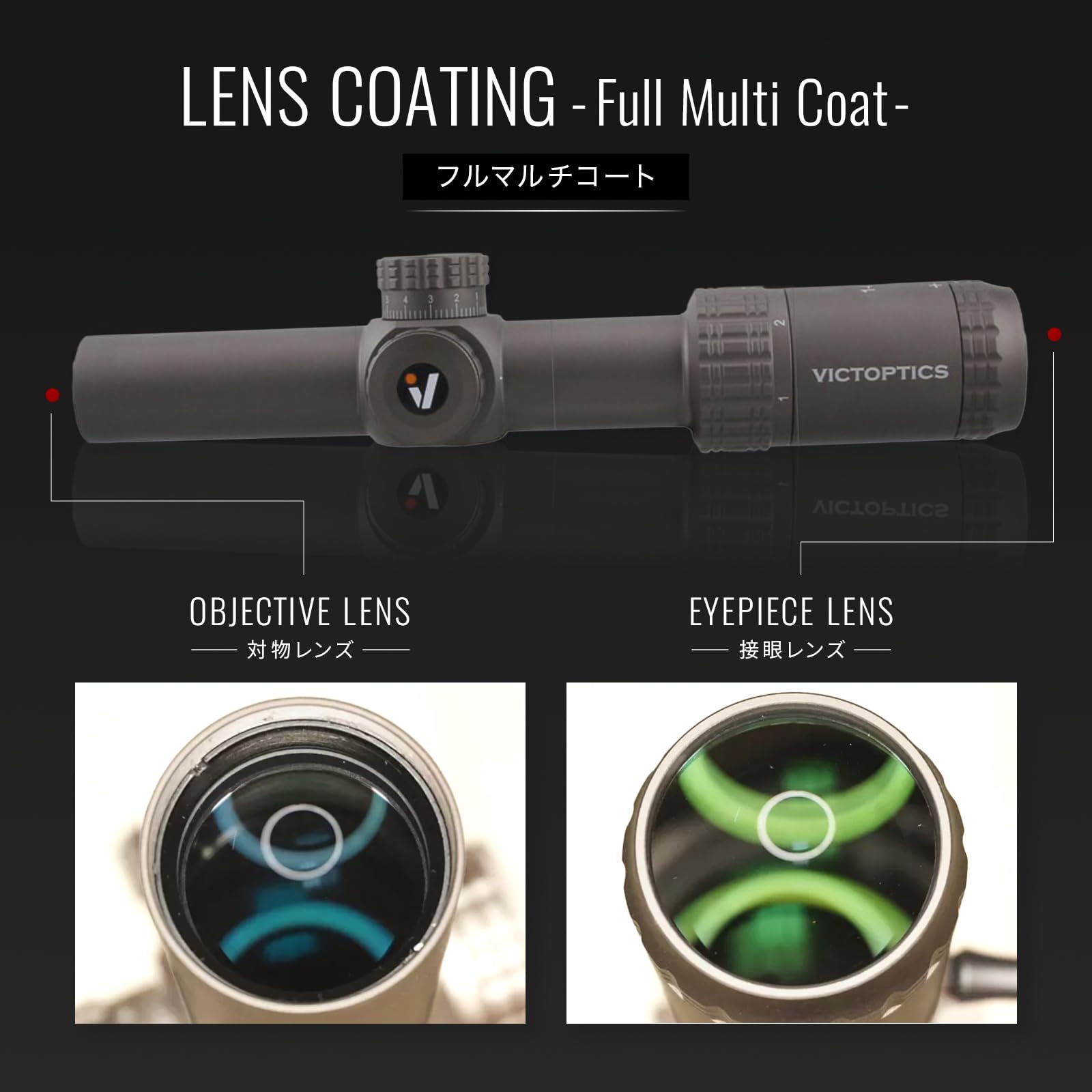 Amazon.co.jp: ベクターオプティクス Victoptics S6 1-6×24 LPVO