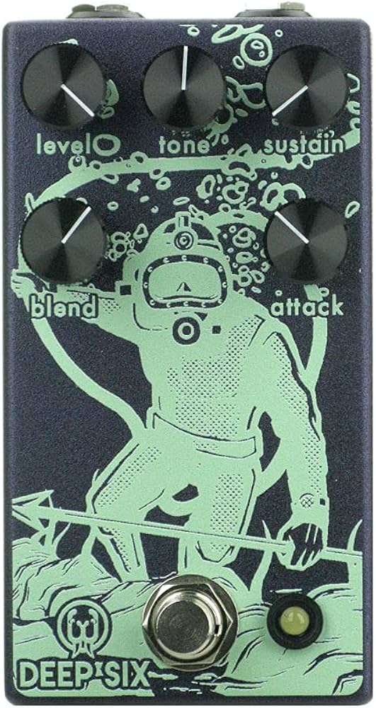 Amazon | Walrus Audio Deep Six Compressor V3、パープル(Gear Hero