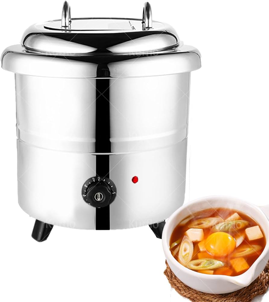 Amazon.co.jp: Kurflo スープウォーマー 13L 電気式スープウォーマー