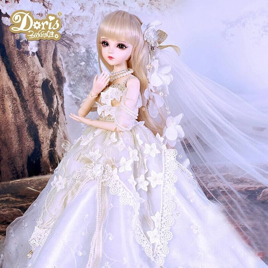 Amazon.co.jp: Meeler BJDドール フルセット1/3 球体関節人形 女の子