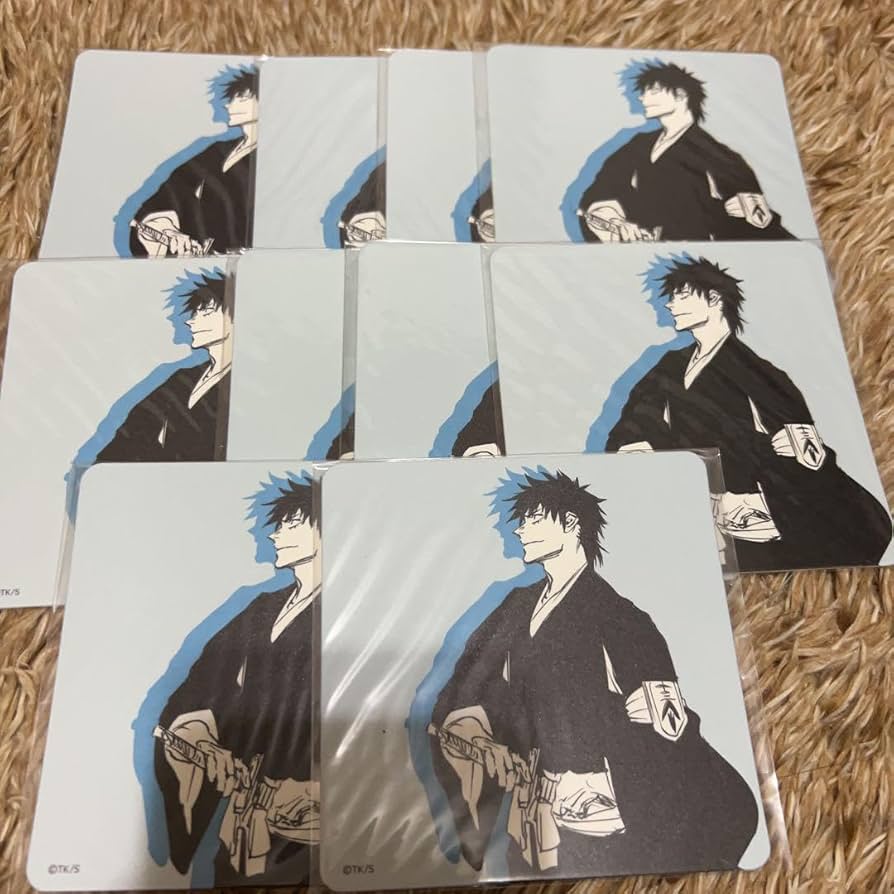 Amazon.co.jp: 20枚セット ブリーチ展 BLEACH EX 原画展 コースター
