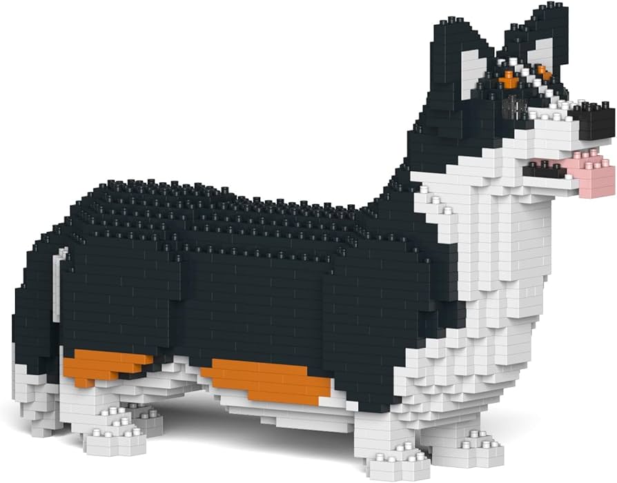 Amazon.co.jp: JEKCA ジェッカブロック ウェルシュ・コーギー 02S-M03