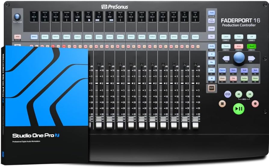 Amazon.com: PreSonus FaderPort 16 DAW Controller with Studio One