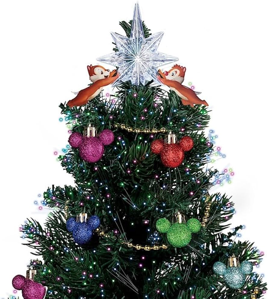 Amazon.co.jp: Bradford Exchange ディズニー 卓上クリスマスツリー