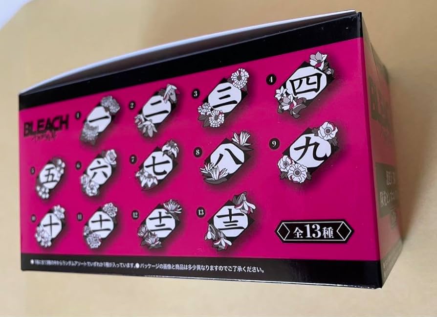 Amazon | BLEACH 護廷十三隊 隊花ピンズコレクション ピンバッジ