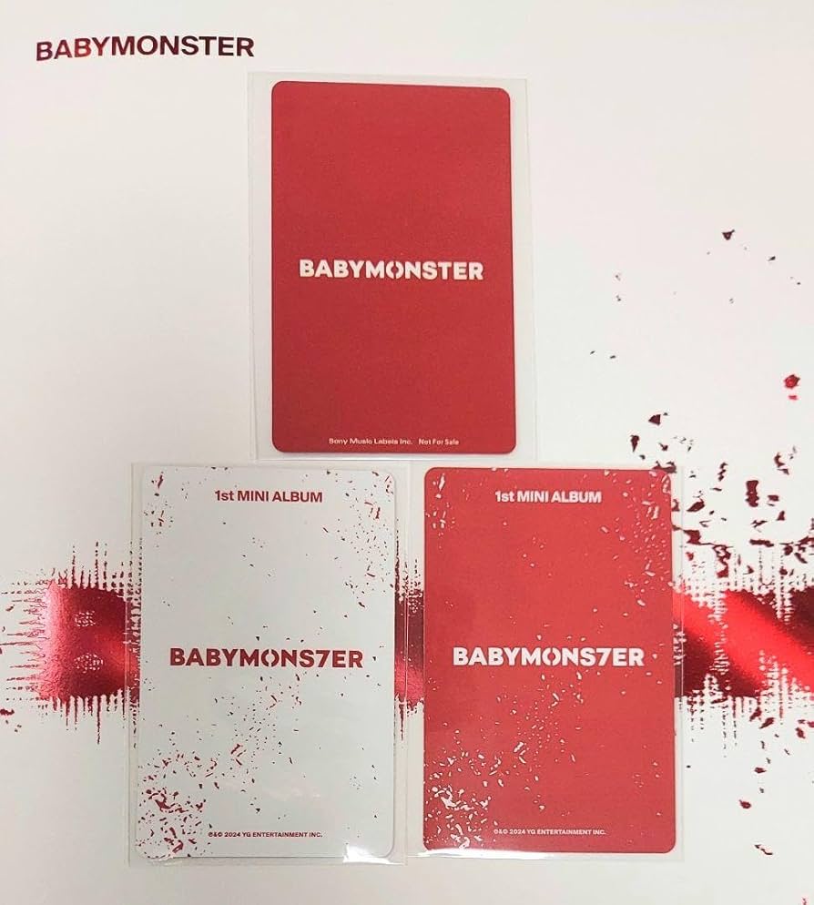 Amazon.co.jp: BABYMONSTER ベビモン ファリタ タワレコ トレカ 3枚