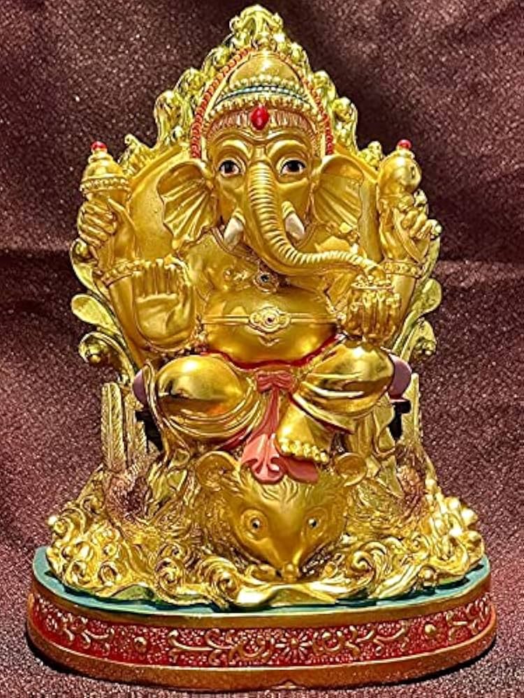 Amazon.co.jp: 夢をかなえるゾウ〜最幸運の神☆煌めくガネーシャ像 大