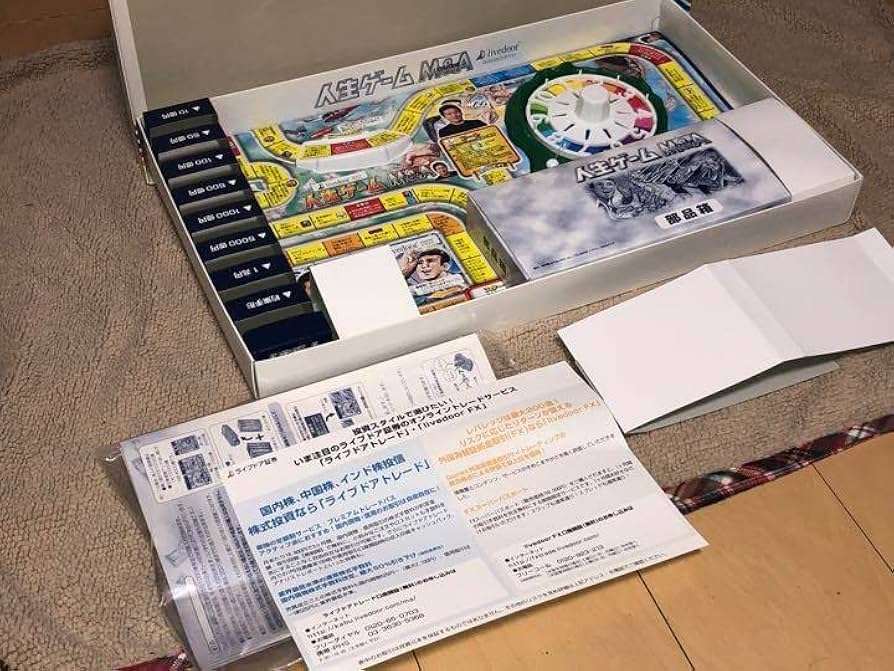 Amazon.co.jp: ホリエモン 人生ゲームM&A livedoor Special Edltion