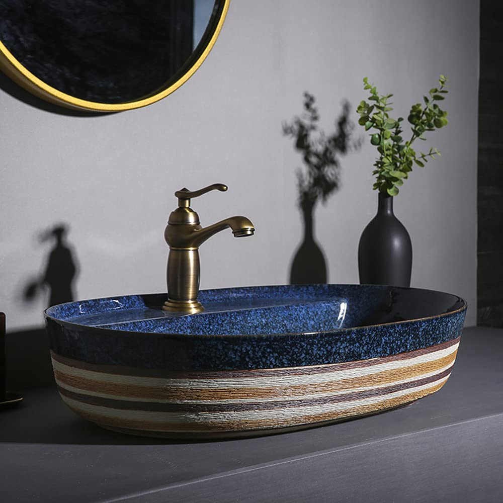 Amazon | 洗面ボール 陶器 おしゃれ 洗面ボール 洗面ボウルセット