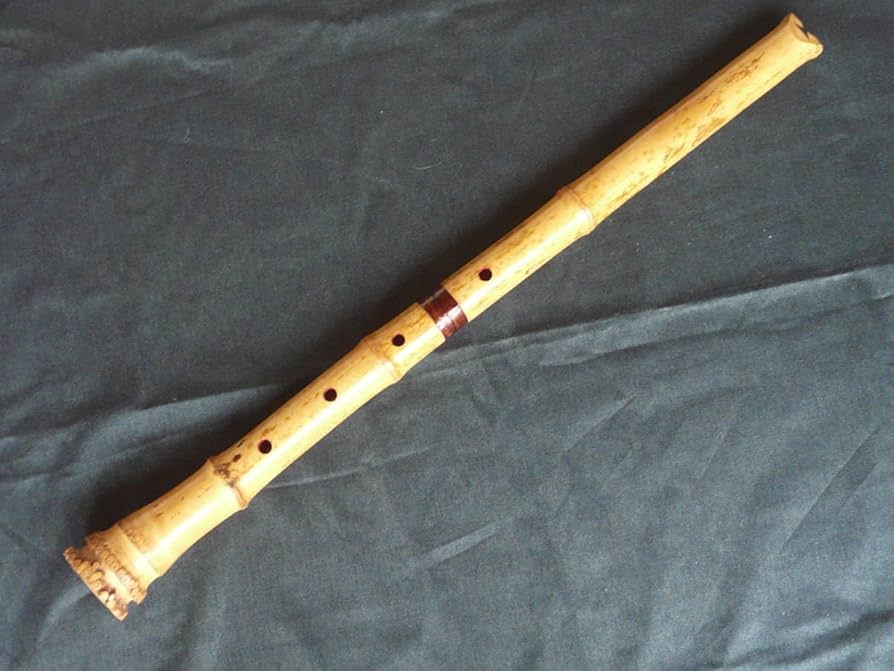 Amazon.co.jp: 和楽器尺八 琴古流 二尺三寸管 2印 森田雲森銘 製管師